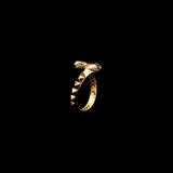 TWIN SNAKE RING