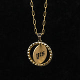 YES | MAYBE COIN FLIP PENDANT