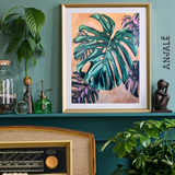 Mariposa Monstera - Original