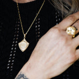 OUROBOROS SHIELD PENDANT