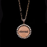 LOVE | ETERNAL COIN FLIP PENDANT