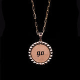 STAY | GO COIN FLIP PENDANT