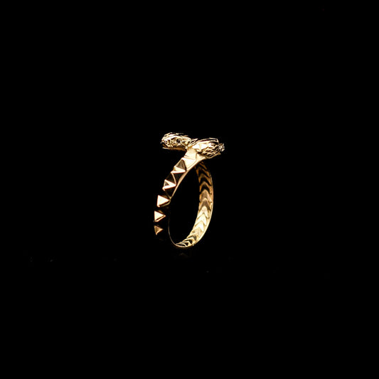 Twin Snake Ring