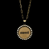 SWEET | SALTY COIN FLIP PENDANT