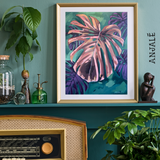 Midnight Monstera - Original