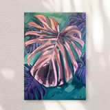 Midnight Monstera - Original