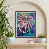 Midnight Monstera - Original