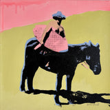 Surf Cowboy Yellow Silkscreen - Original
