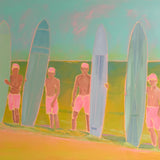 Four Surfers - Original