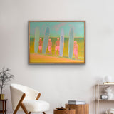 Four Surfers - Original