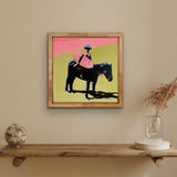 Surf Cowboy Yellow Silkscreen - Original