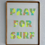 Pray For Surf "Puffer" Monoprint - Original