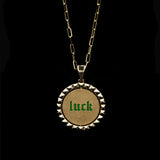 FORTUNE | LUCK COIN FLIP PENDANT